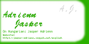 adrienn jasper business card